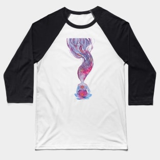 Galaxy yoga Baseball T-Shirt